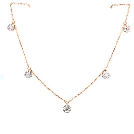Classic Invisible Round Pendant
