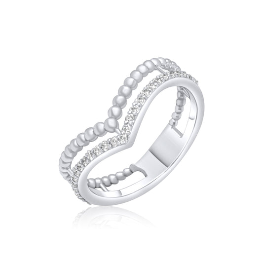 Arrow Designed Eternity Band
