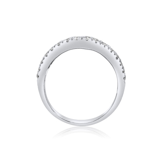 Half Invisible Eternity Band