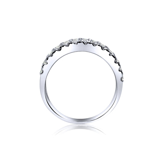 Half Invisible Eternity Band