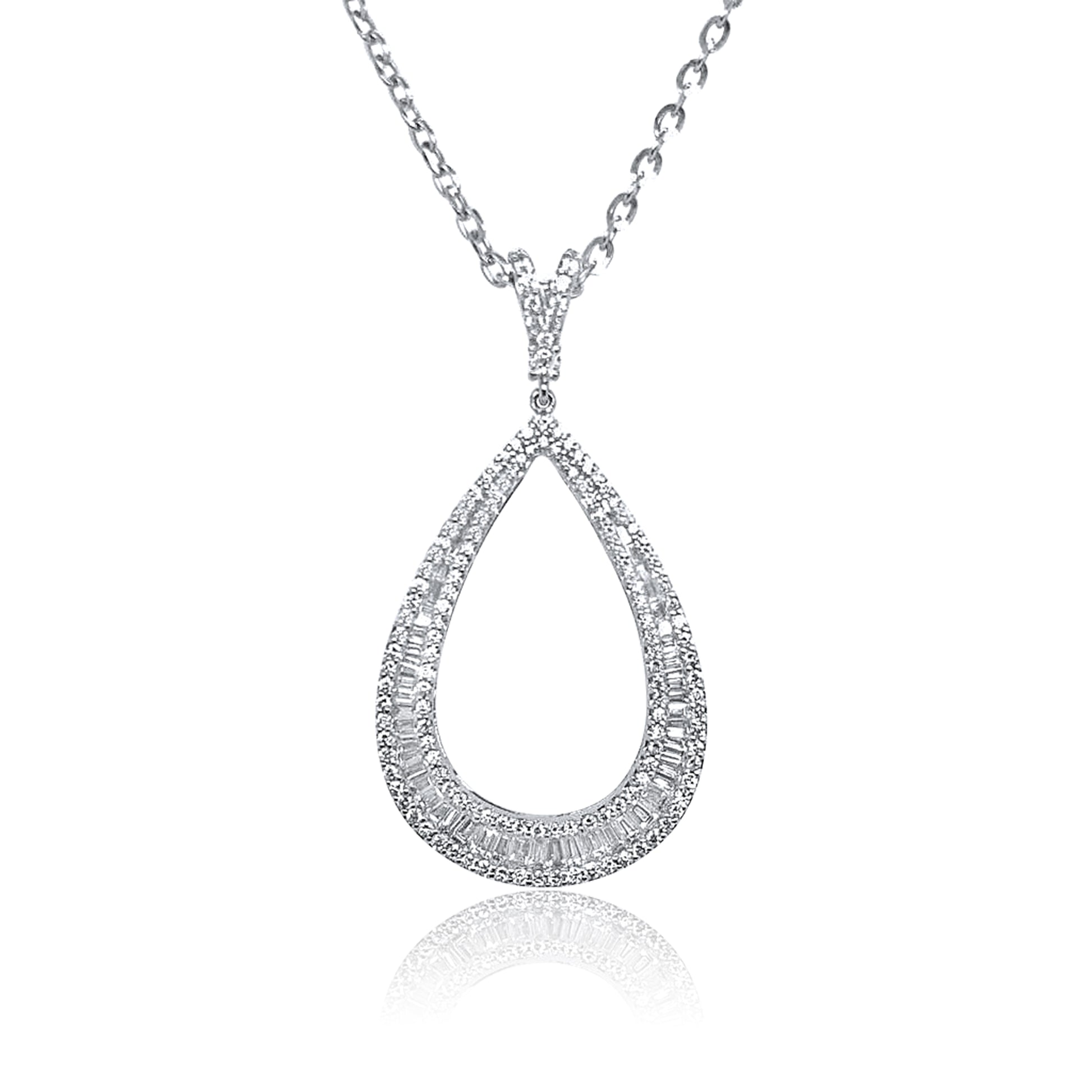 Drop Diamond Necklace