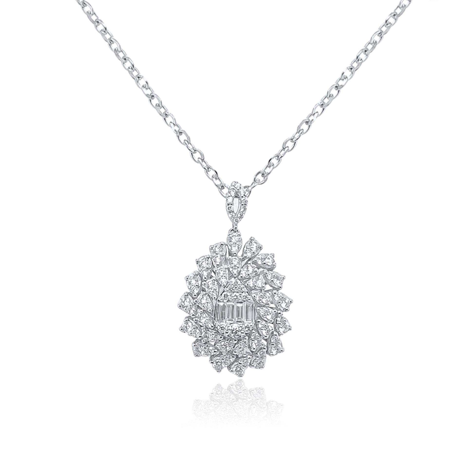 Invisible Diamond Necklace