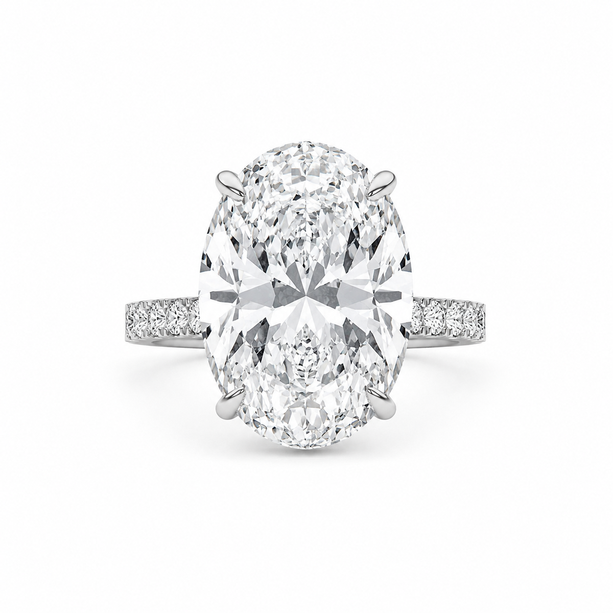 Oval LG Diamond Ring
