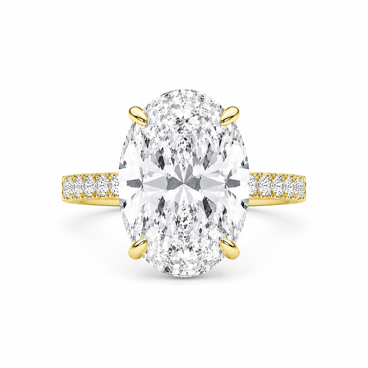 Oval LG Diamond Ring