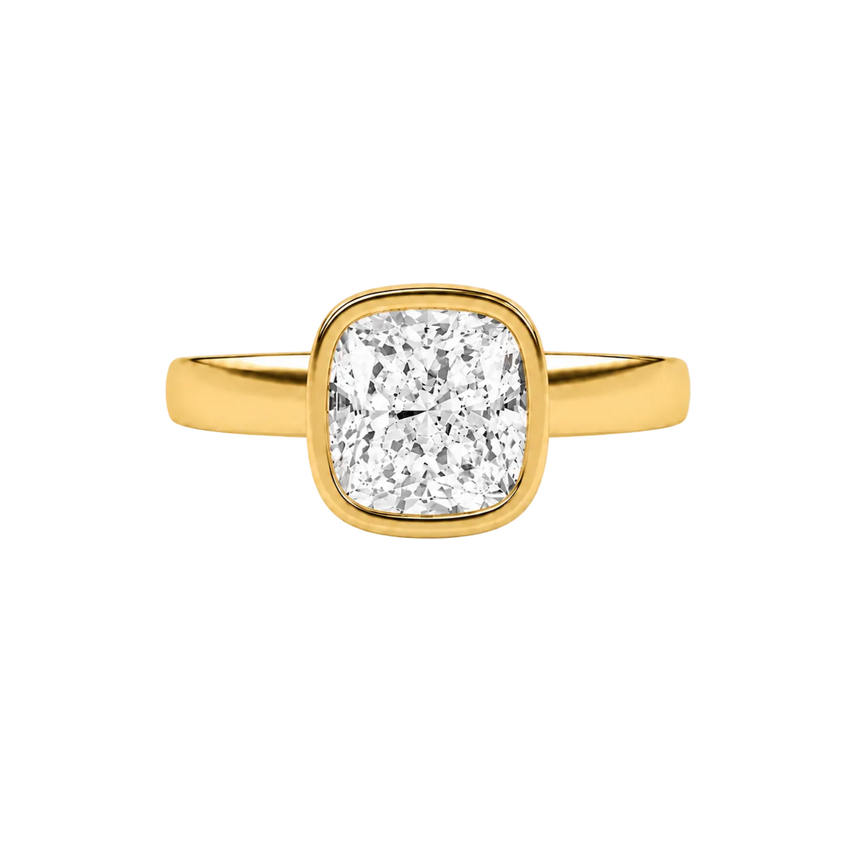 Elongated Cushion LG Diamond Ring