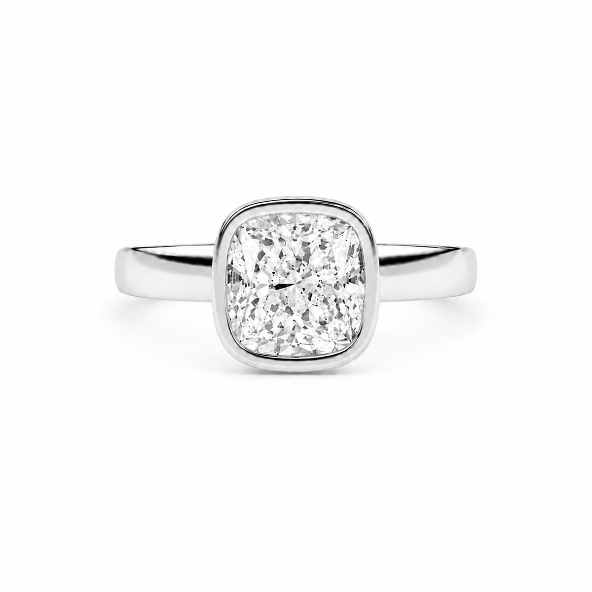 Elongated Cushion LG Diamond Ring
