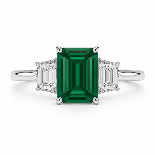 Octagon LG Diamond Ring