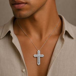 Baguette LG Diamond Necklace