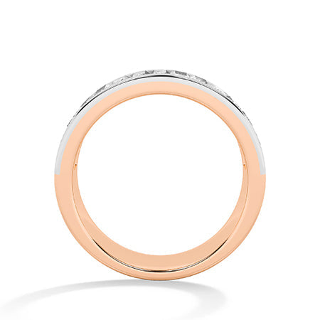 Baguette LG Diamond Ring in White Gold - Binson Diamonds Antwerp
