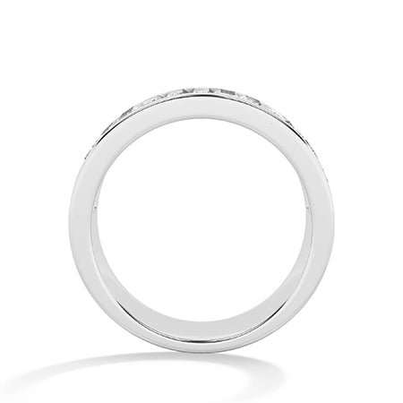 Baguette LG Diamond Ring in White Gold - Binson Diamonds Antwerp