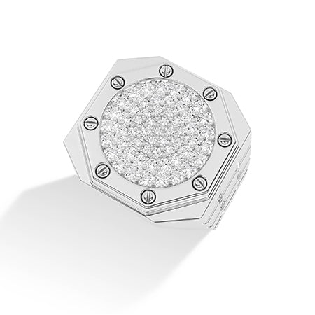 Baguette LG Diamond Ring in Yellow Gold - Binson Diamonds Antwerp