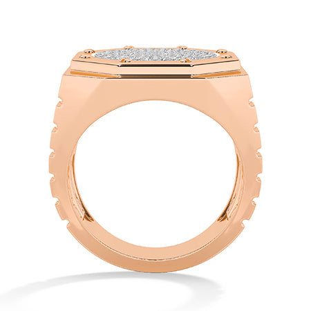 Baguette LG Diamond Ring in White Gold - Binson Diamonds Antwerp