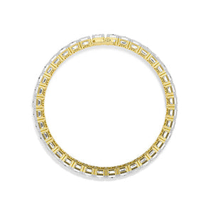 Emerald LG Diamond Bracelet in Rose Gold - Binson Diamonds Antwerp
