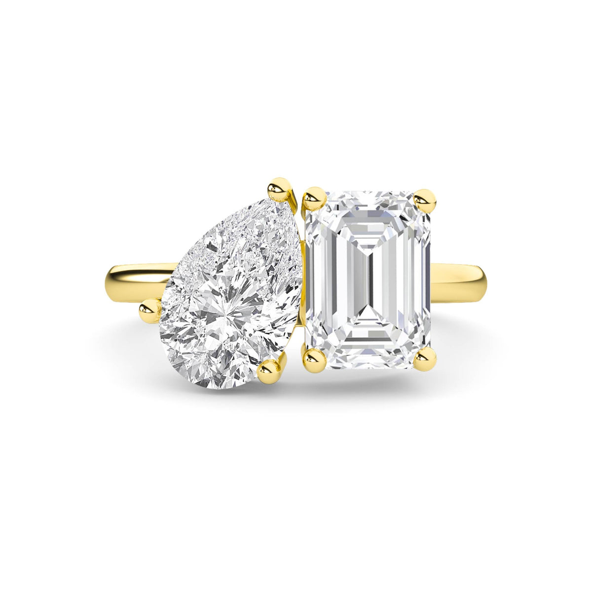 LR60710-3 lab-grown diamond ring