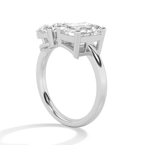 LR60710-3 lab-grown diamond ring