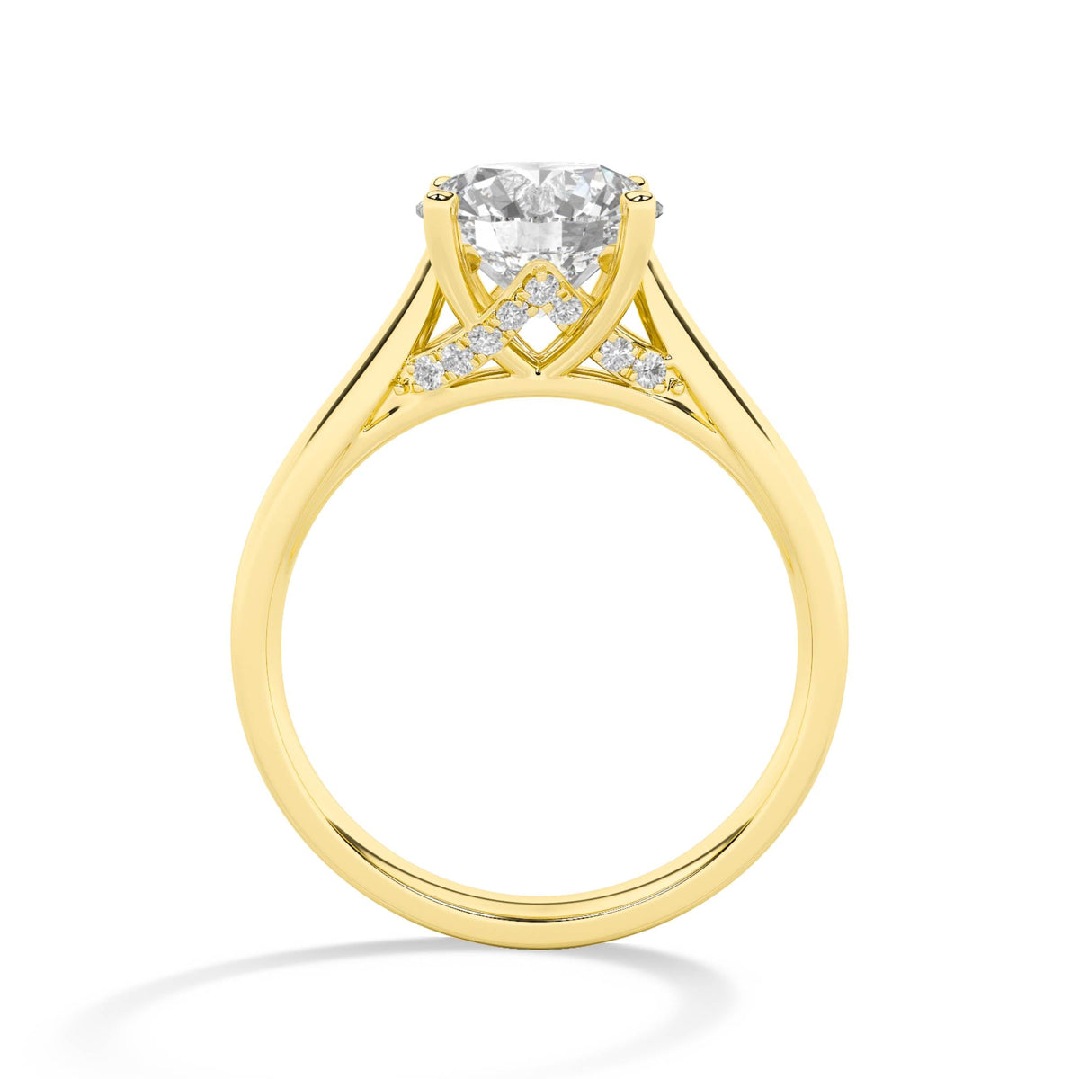 LR60908-2 lab-grown diamond ring