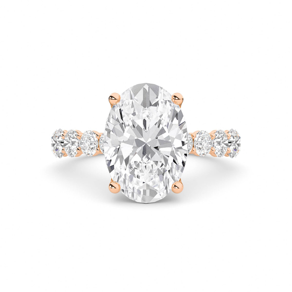 Oval LG Diamond Ring