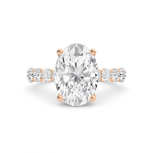 Oval LG Diamond Ring