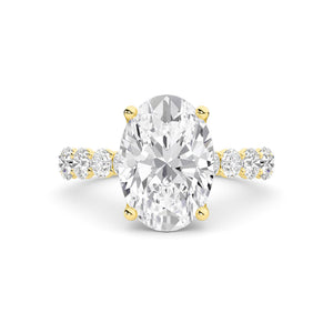 Oval LG Diamond Ring