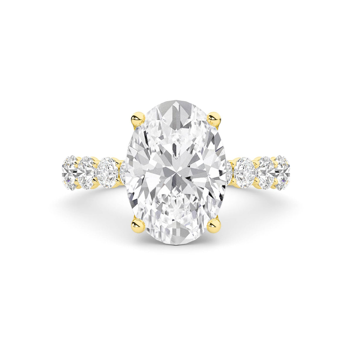 Oval LG Diamond Ring