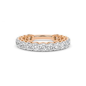 Round LG Diamond Ring in White Gold - Binson Diamonds Antwerp