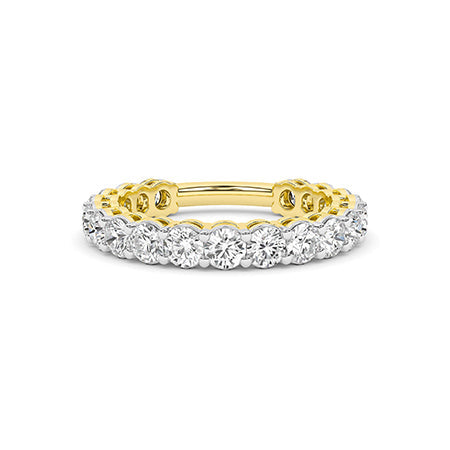Round LG Diamond Ring in White Gold - Binson Diamonds Antwerp