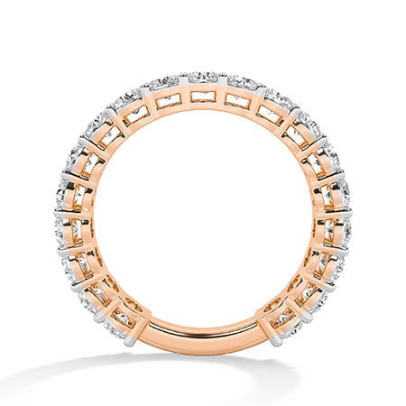 Round LG Diamond Ring in White Gold - Binson Diamonds Antwerp