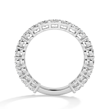 Round LG Diamond Ring in White Gold - Binson Diamonds Antwerp
