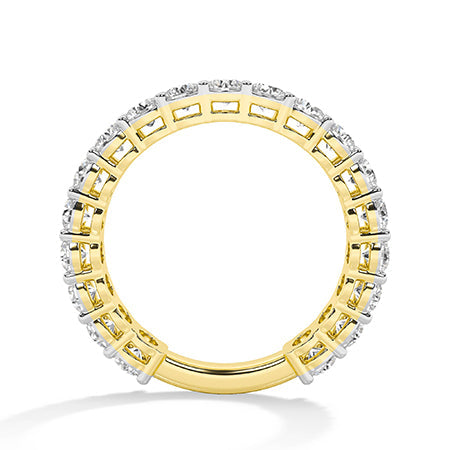 Round LG Diamond Ring in White Gold - Binson Diamonds Antwerp