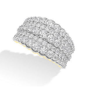 Round LG Diamond Ring in Rose Gold - Binson Diamonds Antwerp