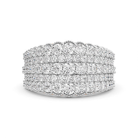 Round LG Diamond Ring in Rose Gold - Binson Diamonds Antwerp