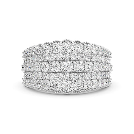 Round LG Diamond Ring in Rose Gold - Binson Diamonds Antwerp