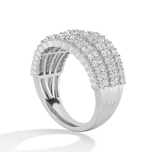 Round LG Diamond Ring in Rose Gold - Binson Diamonds Antwerp