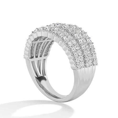 Round LG Diamond Ring in Rose Gold - Binson Diamonds Antwerp