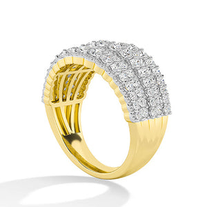 Round LG Diamond Ring in Rose Gold - Binson Diamonds Antwerp