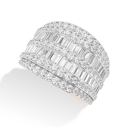 Round LG Diamond Ring in Rose Gold - Binson Diamonds Antwerp