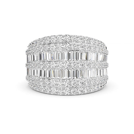 Round LG Diamond Ring in Rose Gold - Binson Diamonds Antwerp
