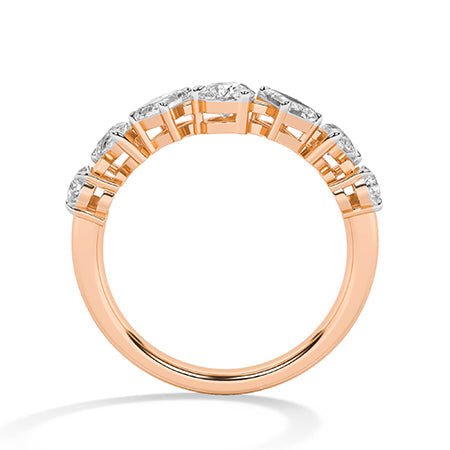 Emerald LG Diamond Ring in White Gold - Binson Diamonds Antwerp