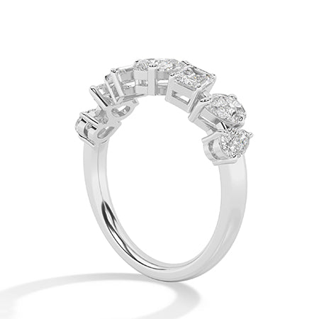 Emerald LG Diamond Ring in Yellow Gold - Binson Diamonds Antwerp