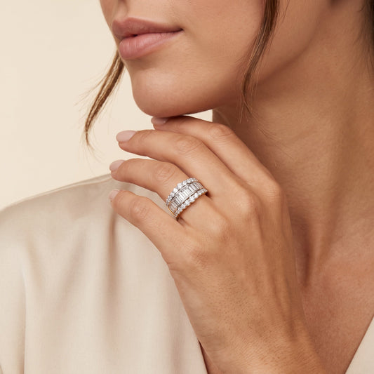 Baguette LG Diamond Ring
