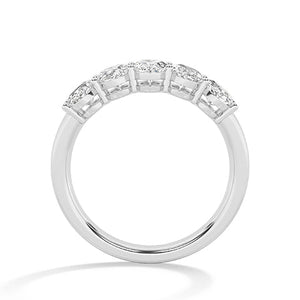 Oval LG Diamond Ring in Yellow Gold - Binson Diamonds Antwerp