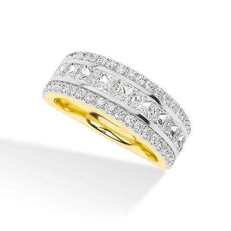 Round LG Diamond Ring in White Gold - Binson Diamonds Antwerp