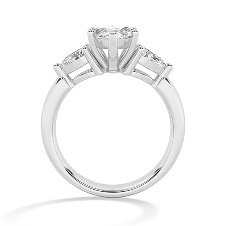 Marquise LG Diamond Ring in Yellow Gold - Binson Diamonds Antwerp