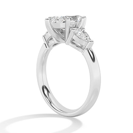 Marquise LG Diamond Ring in Yellow Gold - Binson Diamonds Antwerp