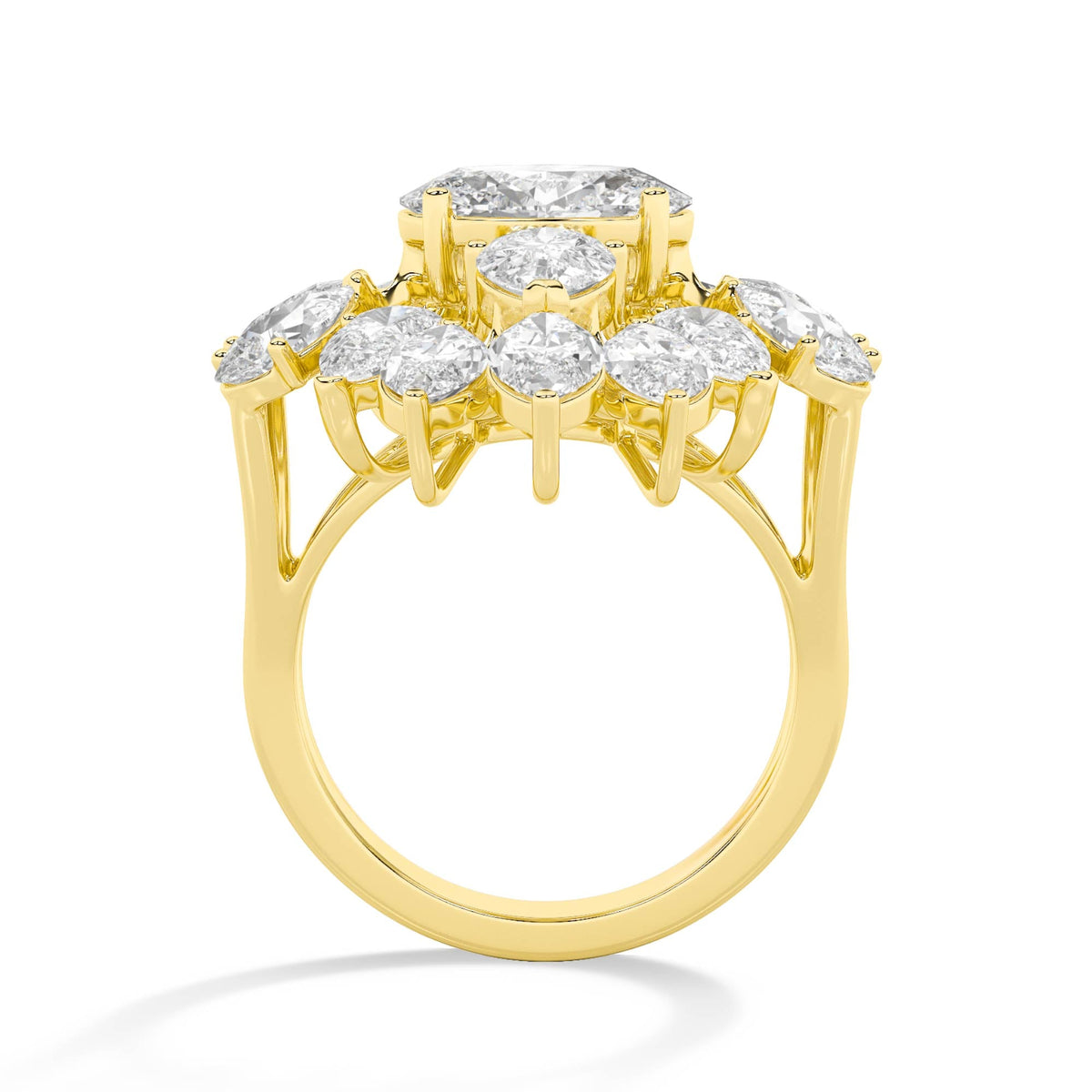 LR63465-1 lab-grown diamond ring