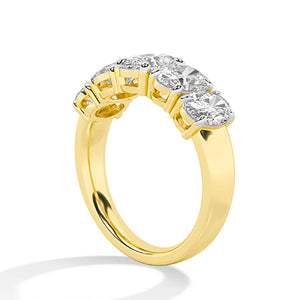 Oval LG Diamond Ring in Rose Gold - Binson Diamonds Antwerp