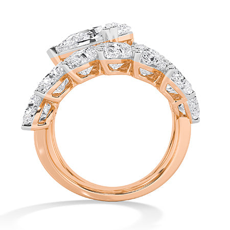 Heart LG Diamond Ring in White Gold - Binson Diamonds Antwerp