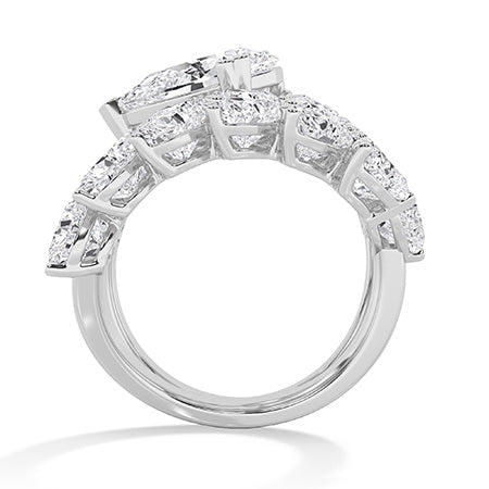 Heart LG Diamond Ring in Yellow Gold - Binson Diamonds Antwerp