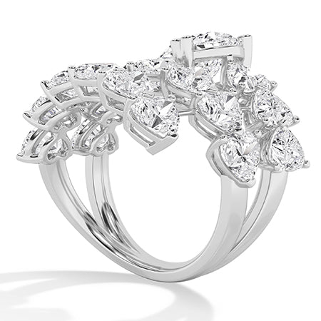 Heart LG Diamond Ring in Yellow Gold - Binson Diamonds Antwerp