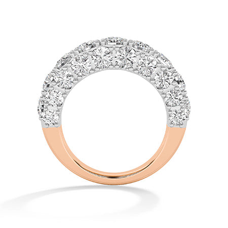 Round LG Diamond Ring in White Gold - Binson Diamonds Antwerp